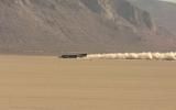 Thrust SSC on its way to breaking the sound barrier in 1997