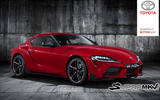 2019 Toyota Supra leaked - front image