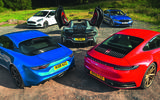 Porsche 911, Alpine A110, McLaren 600LT, Ford Fiesta ST, BMW 320D