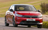 Vauxhall Corsa hybrid front three quarter