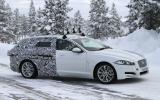 Jaguar XF Sportbrake scooped