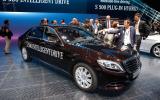 Mercedes-Benz S500 plug-in hybrid shown