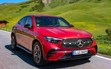 merecedes glc300 coupe review 202301 tracking front