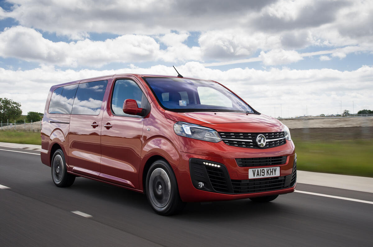 Vauxhall Vivaro Life 2019 road test review - hero front