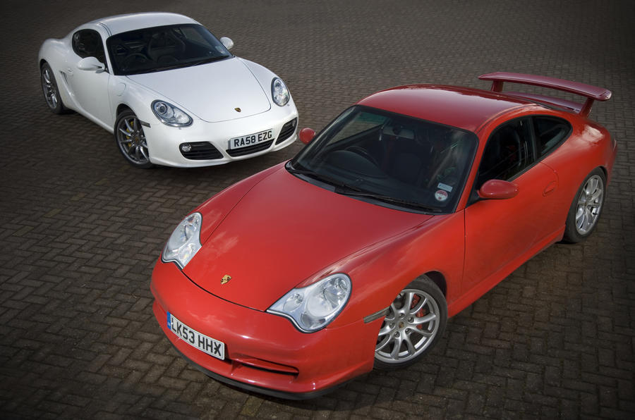 Porsche 996 GT3 vs Cayman S