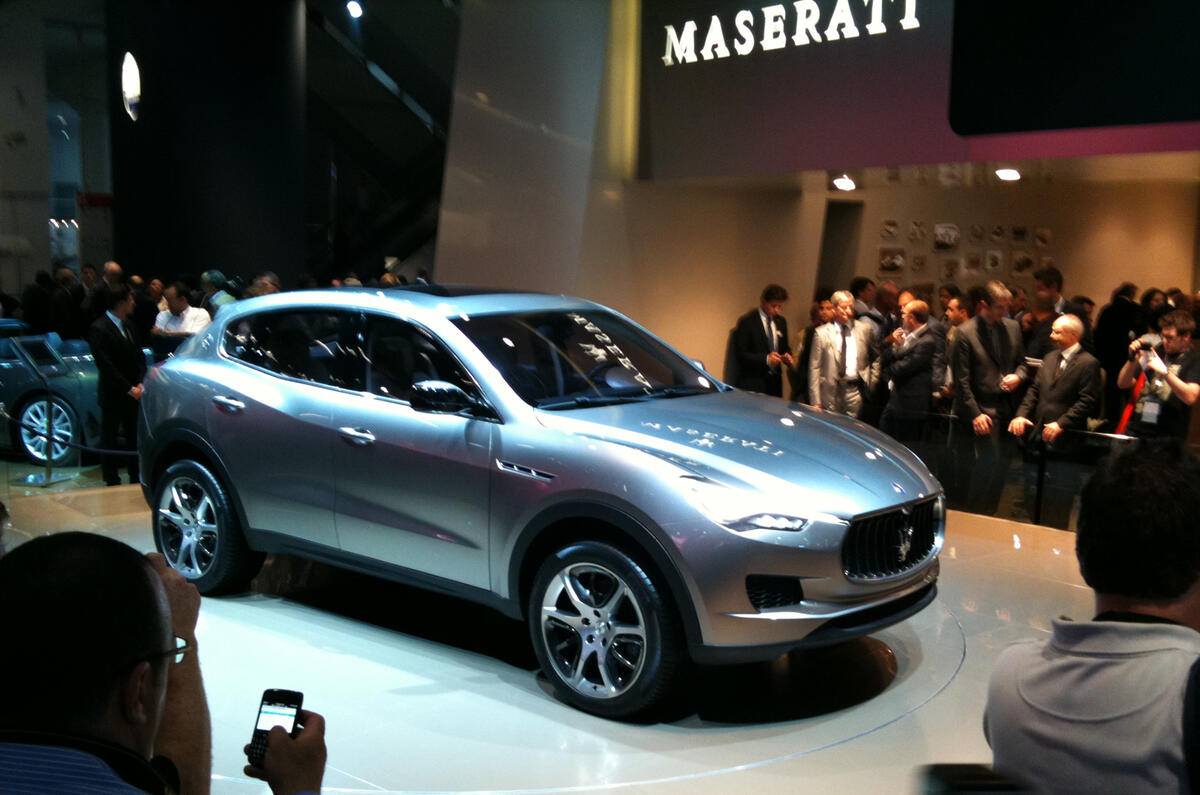 Detroit show: Maserati Kubang