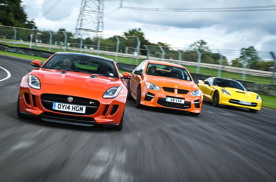 Britain’s Best Driver’s Car 2014 - the V8 muscle cars