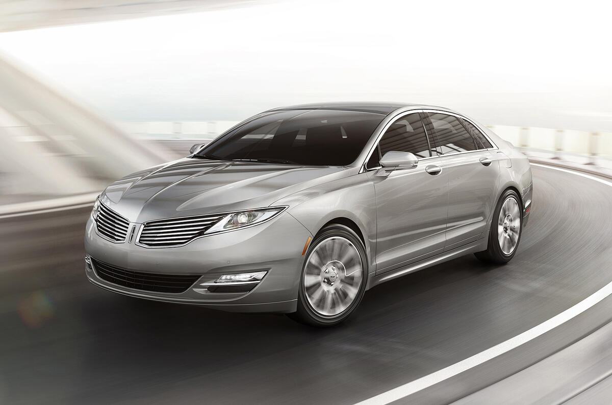 New York motor show: Lincoln MKZ