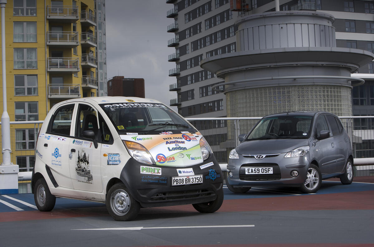 Tata Nano vs Hyundai i10