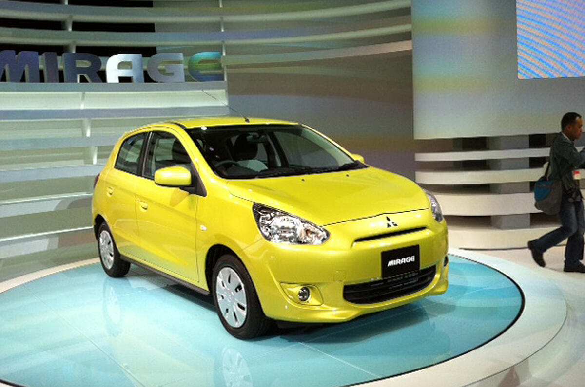 Tokyo show: Mitsubishi Mirage  