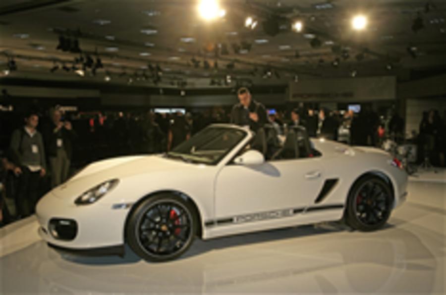 LA show: Porsche Boxster Spyder