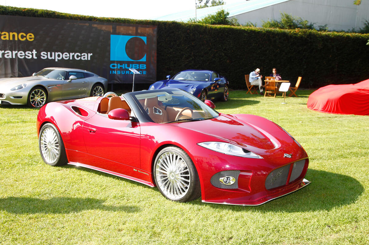 Spyker B6 Venator Spyder for Salon Prive