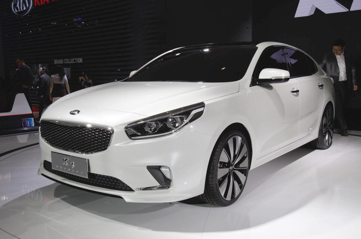 Kia K4 concept revealed in Beijing