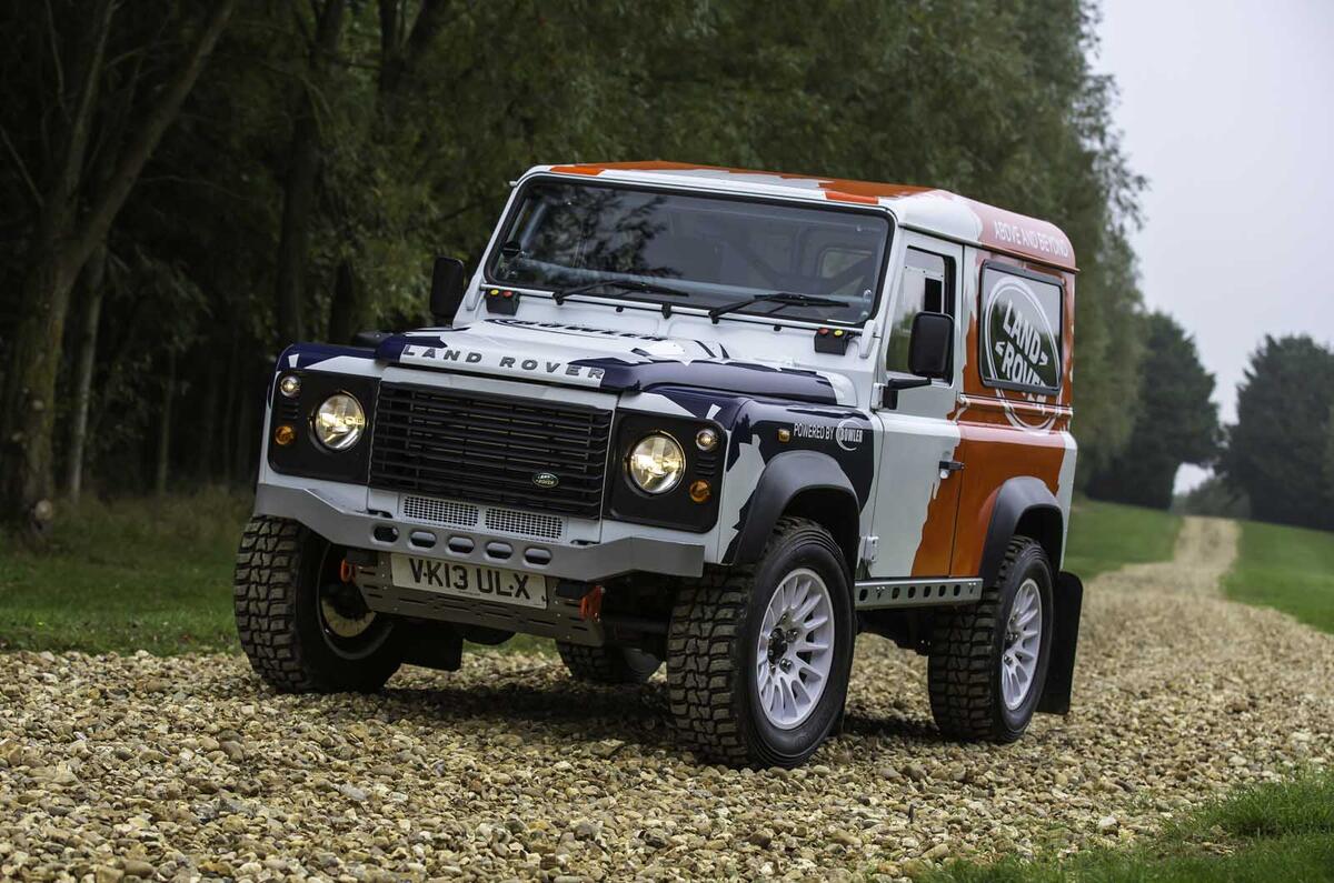 Land Rover Defender rally series launched