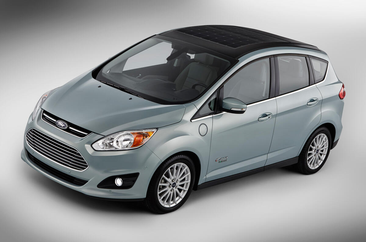 Solar power for Ford C-Max hybrid concept