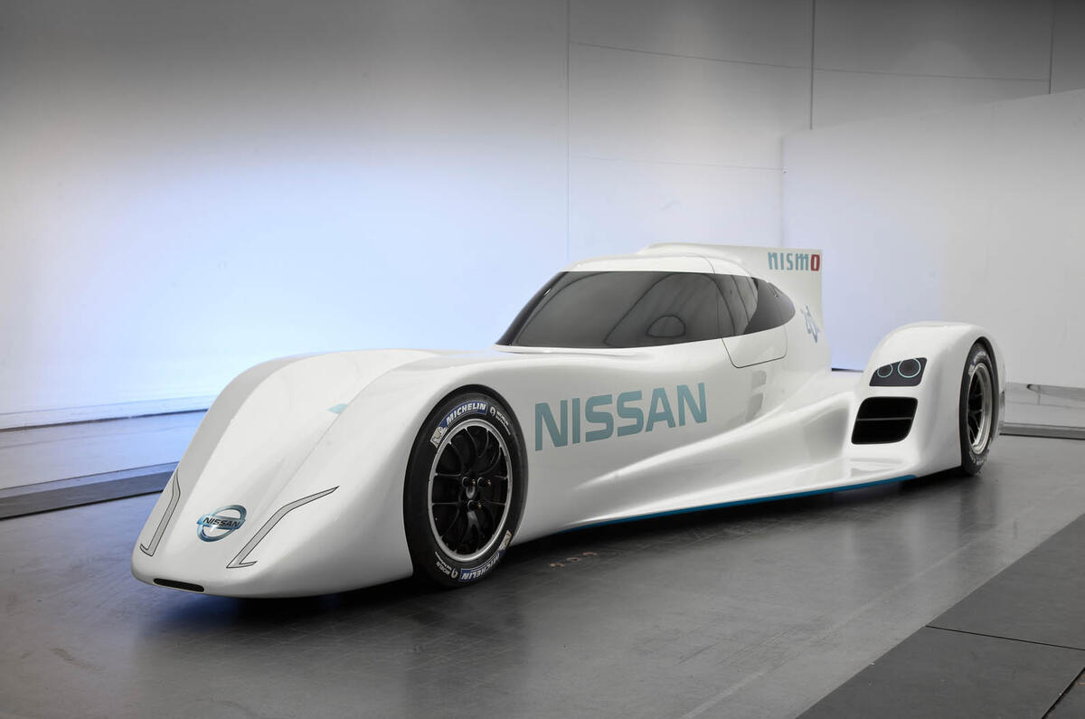 Nissan unveils radical hybrid Le Mans racer