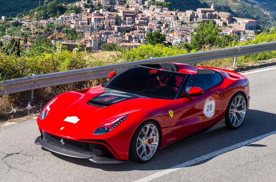 One-off Ferrari F12 TRS unveiled in Italy