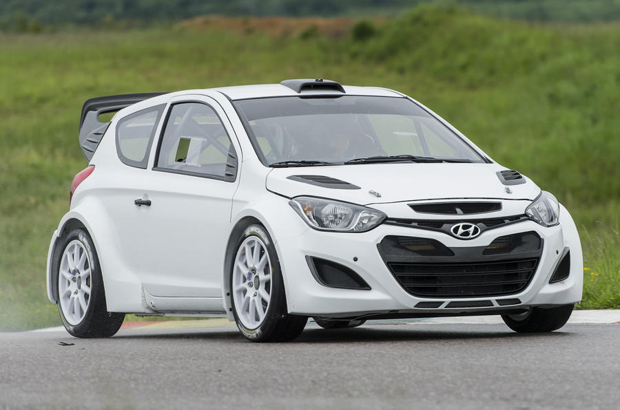 Hyundai WRC car begins testing