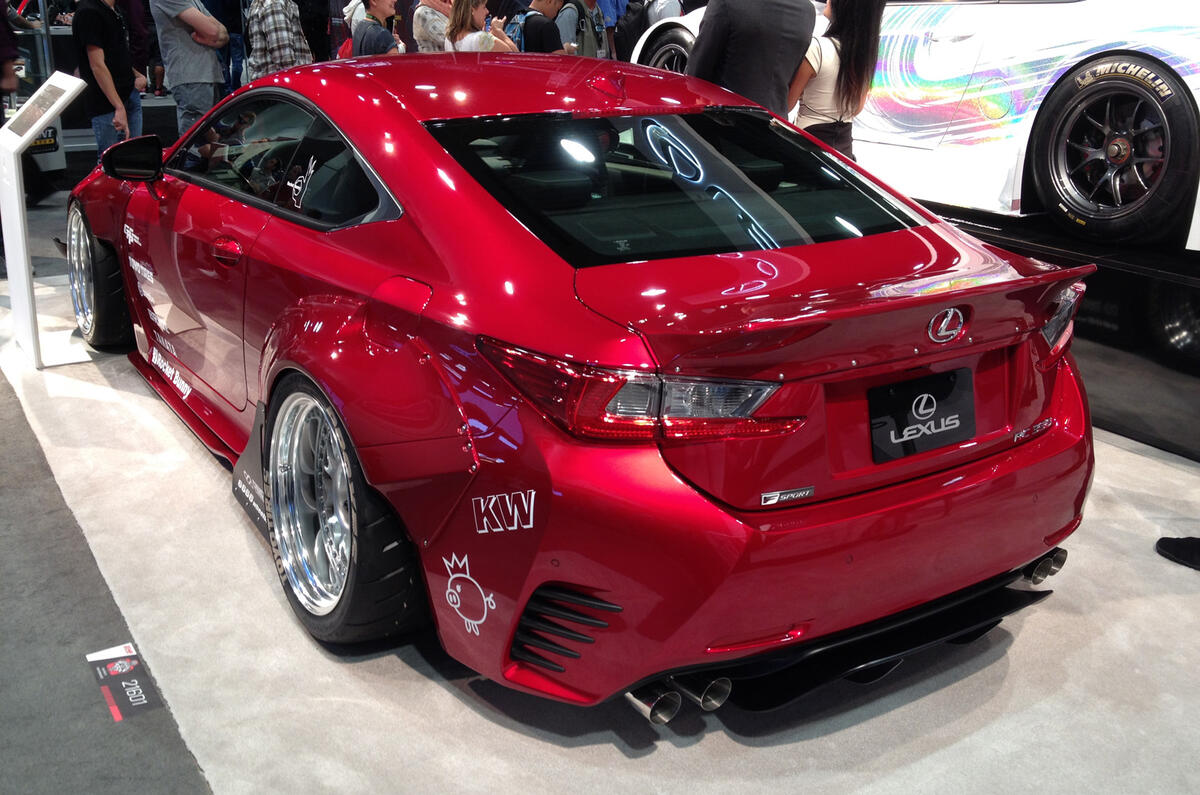 SEMA 2014 - hotter Lexus RC F Sport