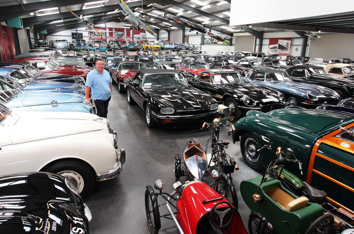 Jaguar acquires £100m James Hull collection of 543 British cars