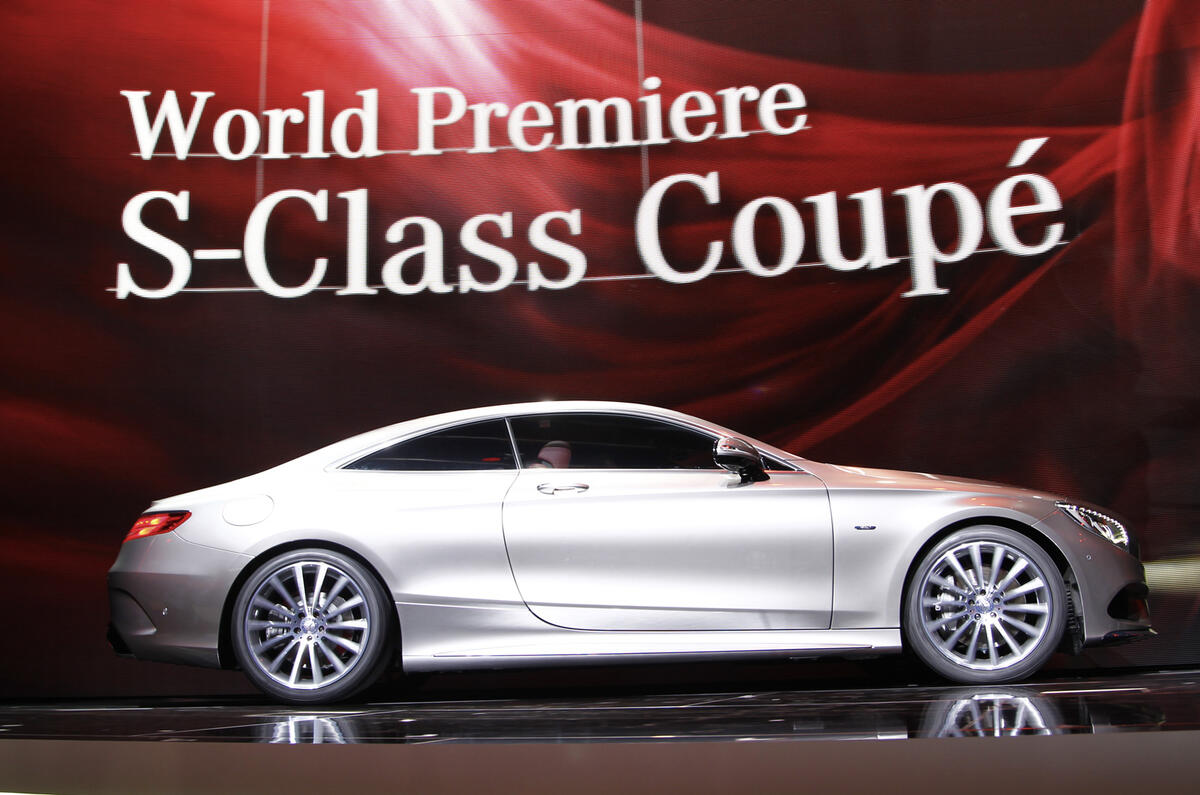 Mercedes-Benz S-class coupe revealed