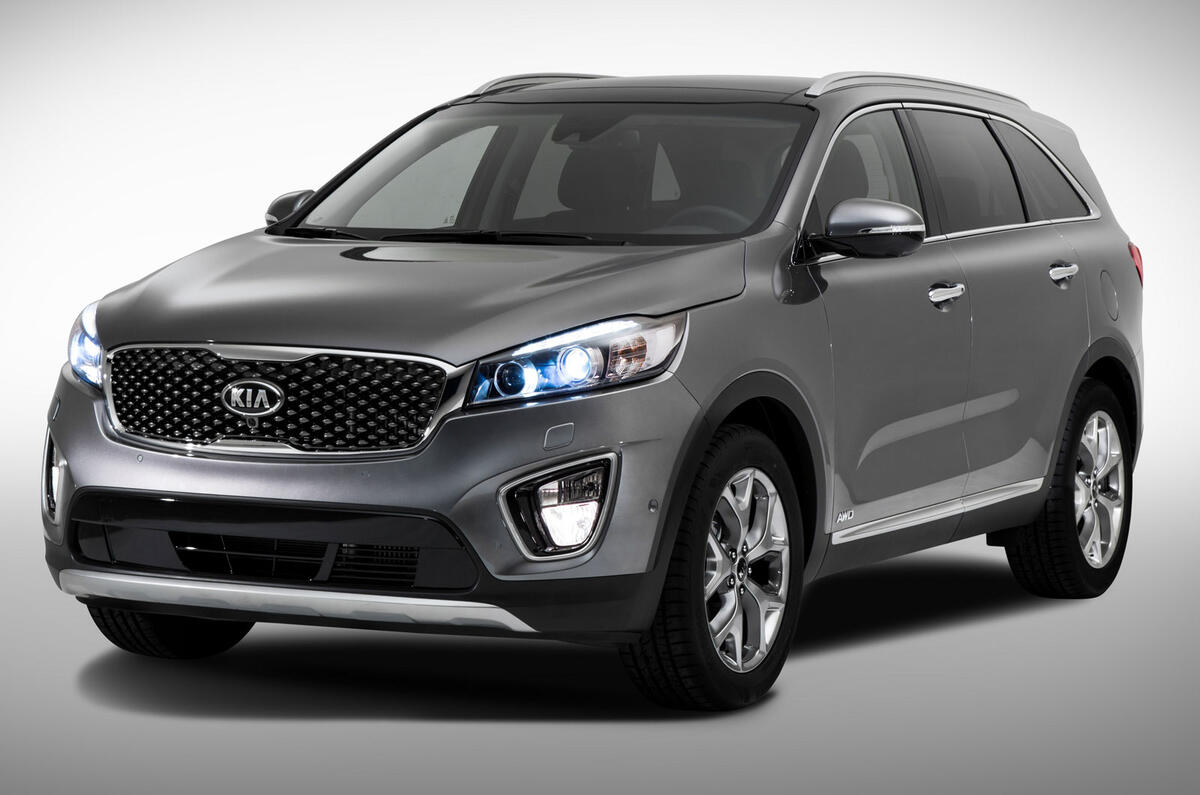 Third-generation Kia Sorento revealed