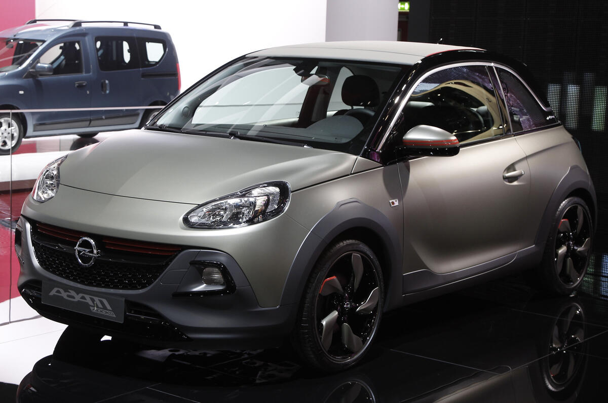 Vauxhall Adam Rocks crossover to launch this summer