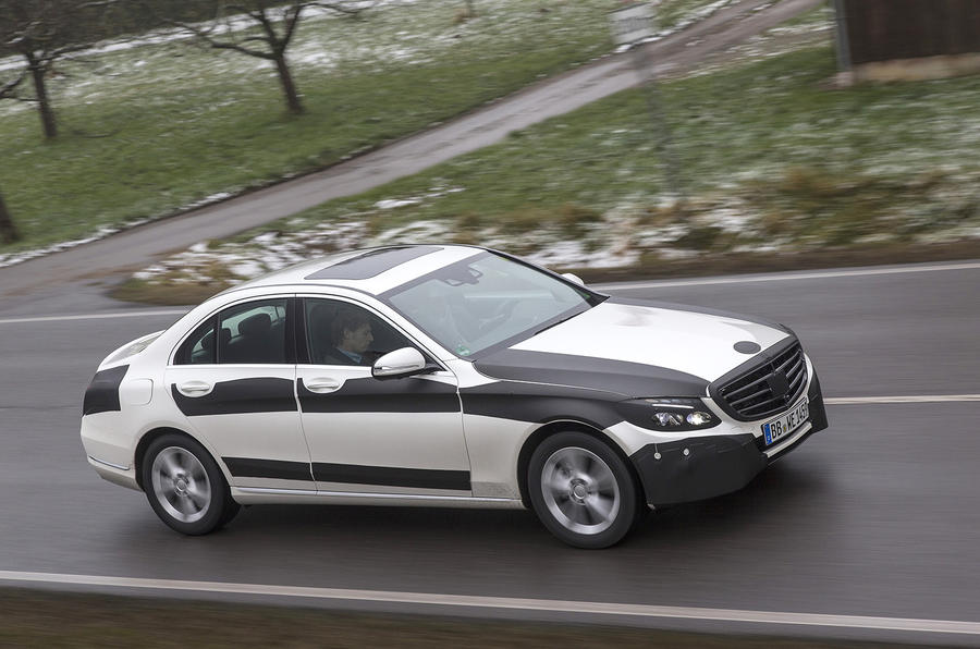 New Mercedes C-class - first ride