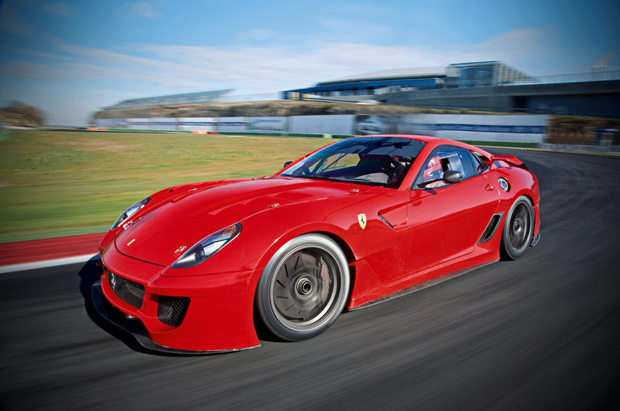 Ferrari 599XX drive on video