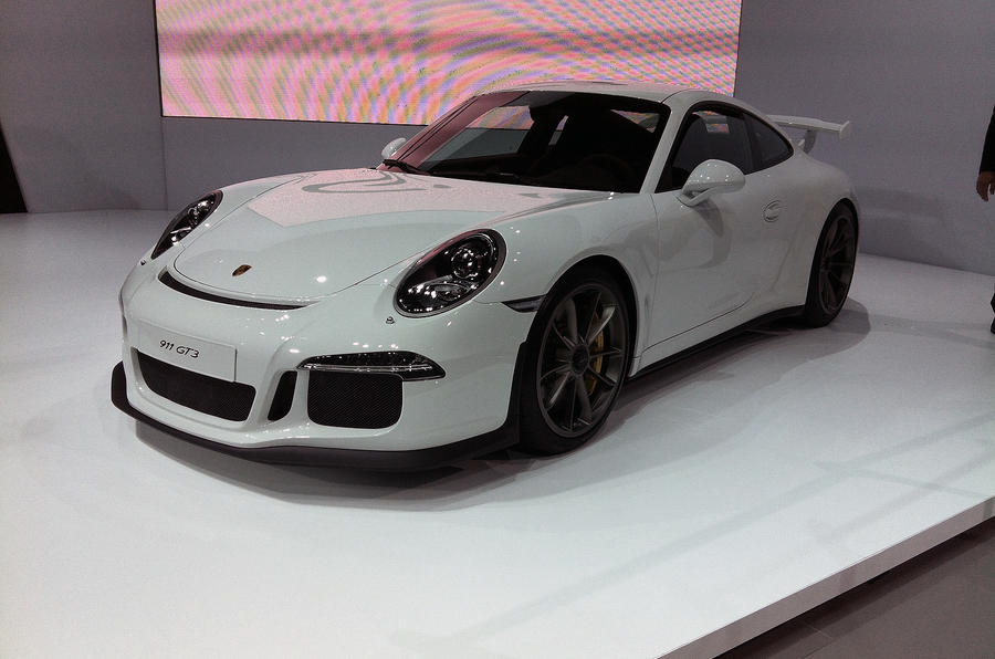 New York motor show: Porsche 911 GT3