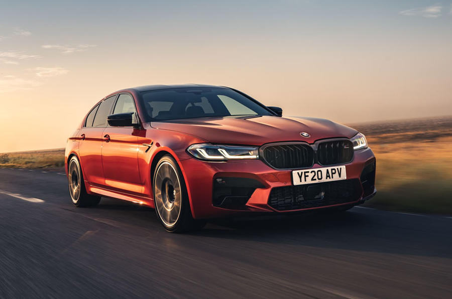 BMW M5 Competition 2020 UK first drive review - hero front
