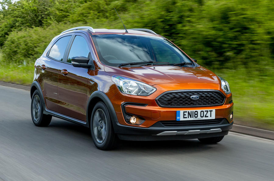 Ford Ka+ Active 2018 first drive review hero front