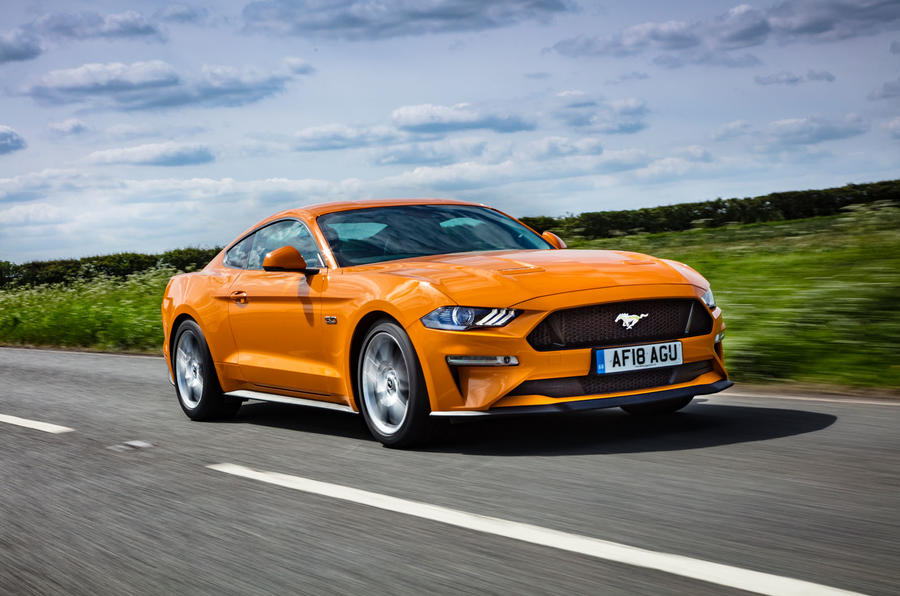 Ford Mustang GT 5.0 2018 UK review hero front