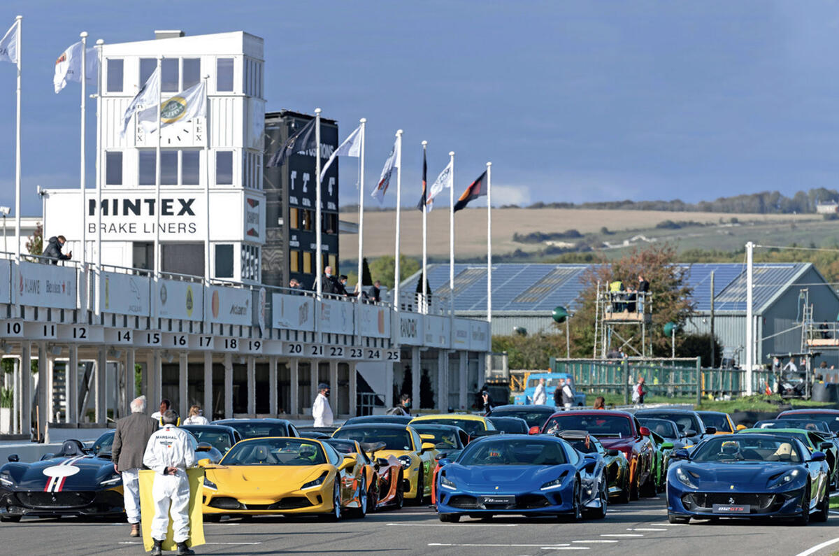 Goodwood race track