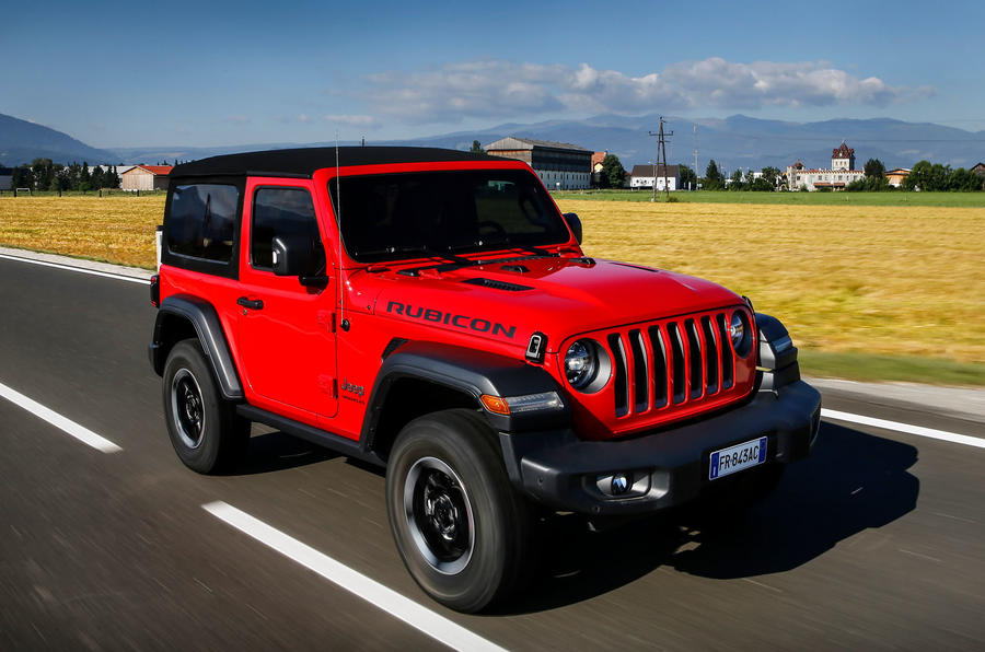 Jeep Wrangler Rubicon 2dr 2018 first drive review hero front