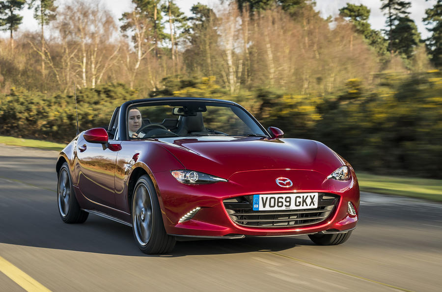 Mazda MX-5 2.0 Sport Tech 2020 UK first drive review - hero front