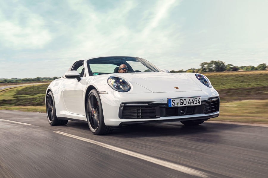 Porsche 911 Targa 2020 UK first drive review - hero front