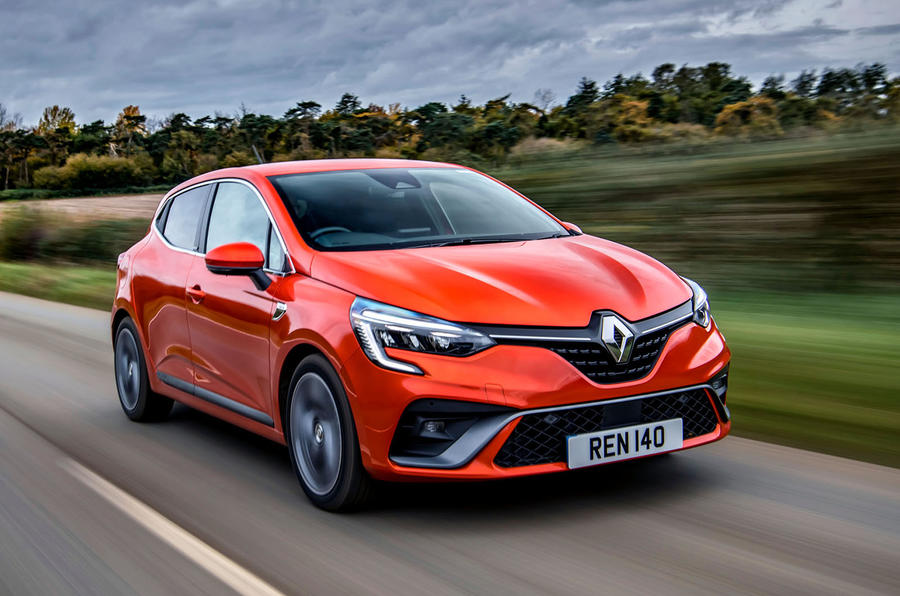 Renault Clio E-Tech hybrid 2020 UK first drive review - hero front