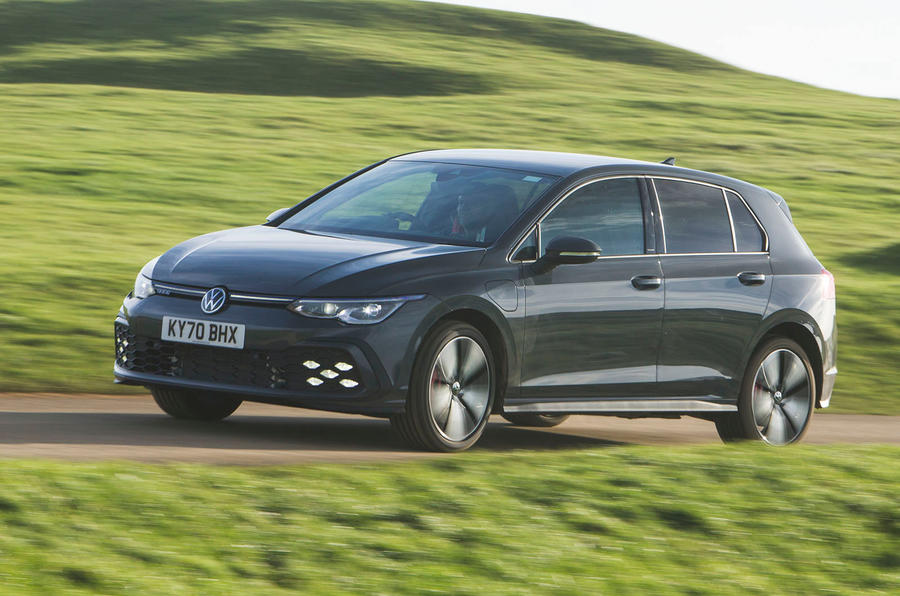 Volkswagen Golf GTE 2020 UK first drive review - hero front