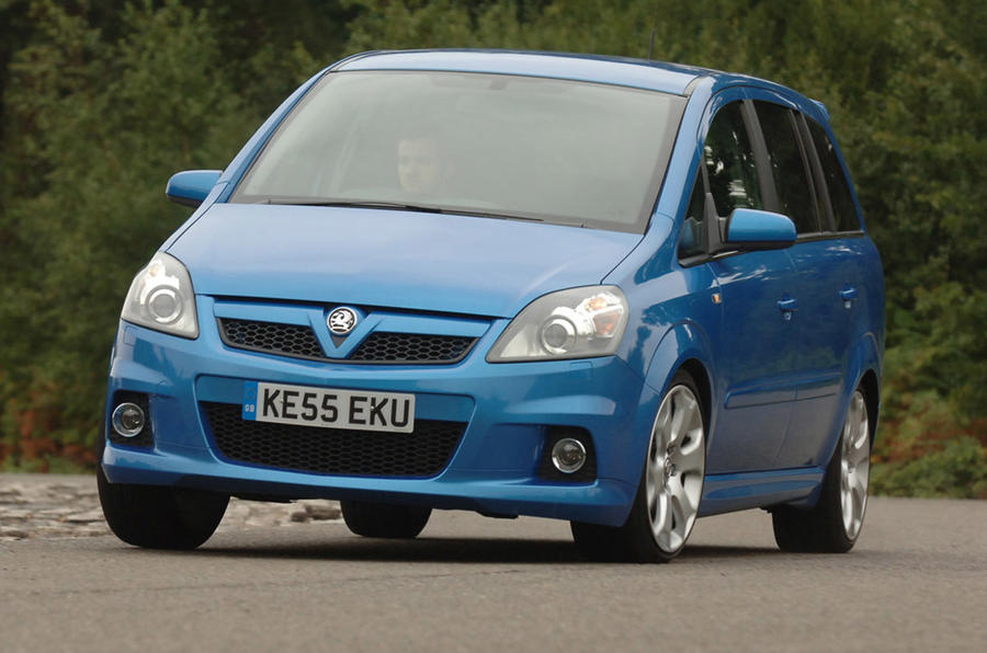 Vauxhall Zafira VXR - hero front