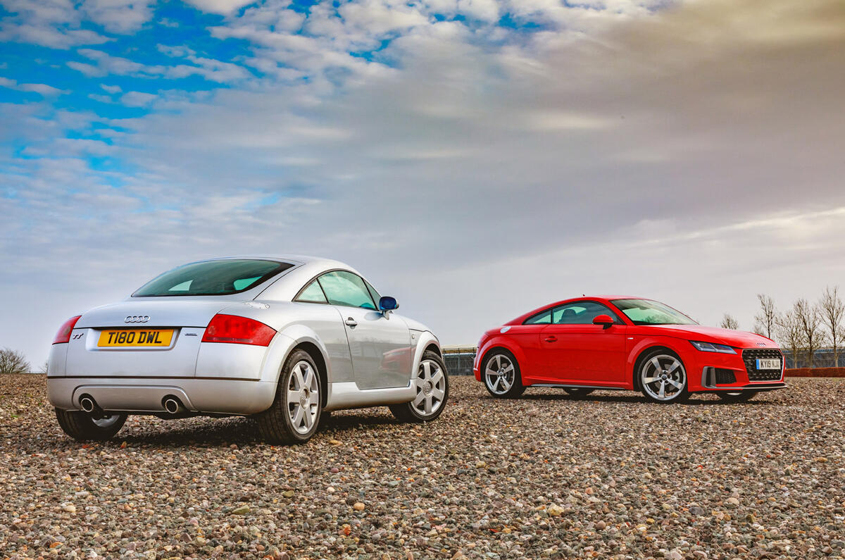 Audi TT Mk1 - static rear