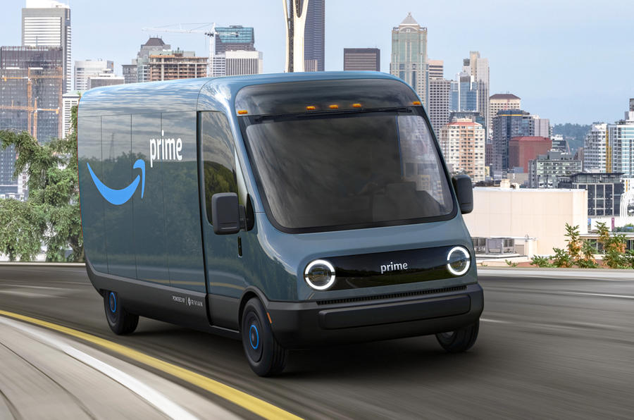 Amazon orders 100,000 electric vans from startup Rivian Autocar