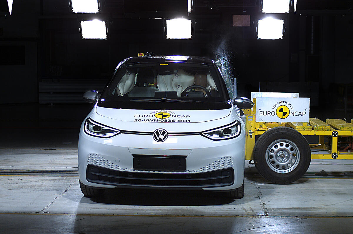 Volkswagen ID 3 Euro NCAP test