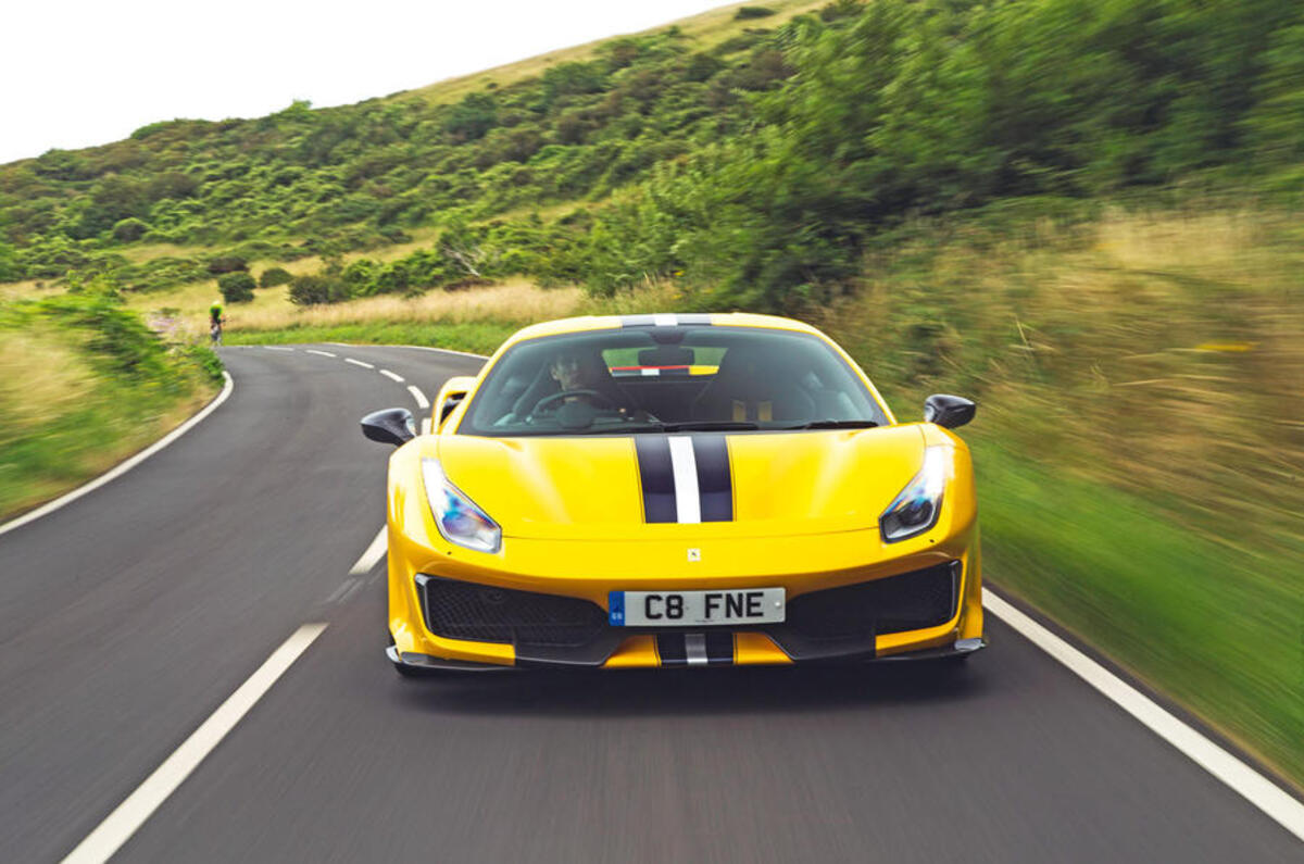 2019 Ferrari 488 Pista - front