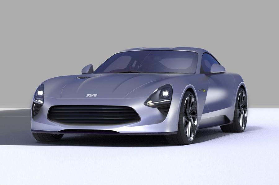 TVR Griffith EV 2024 official render front static