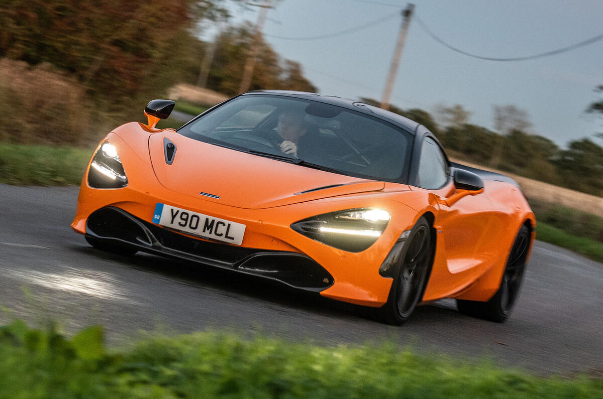 McLaren 720S Track Pack 2018 UK first drive review - hero front