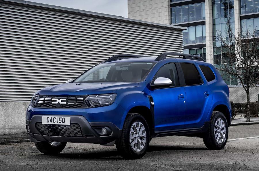 Dacia Duster Commerical 2022 front quarter static