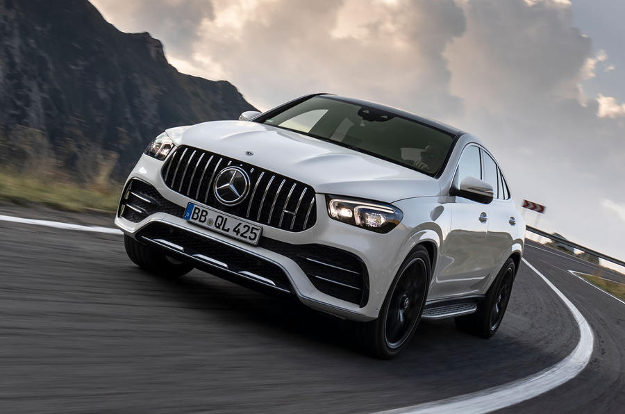 Mercedes-AMG GLE 53 prototype ride - hero front