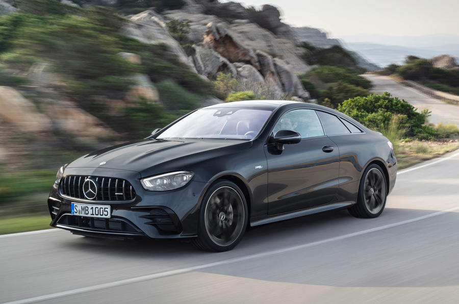 Mercedes-Benz E-Class coupe 2020 facelift - official images - front