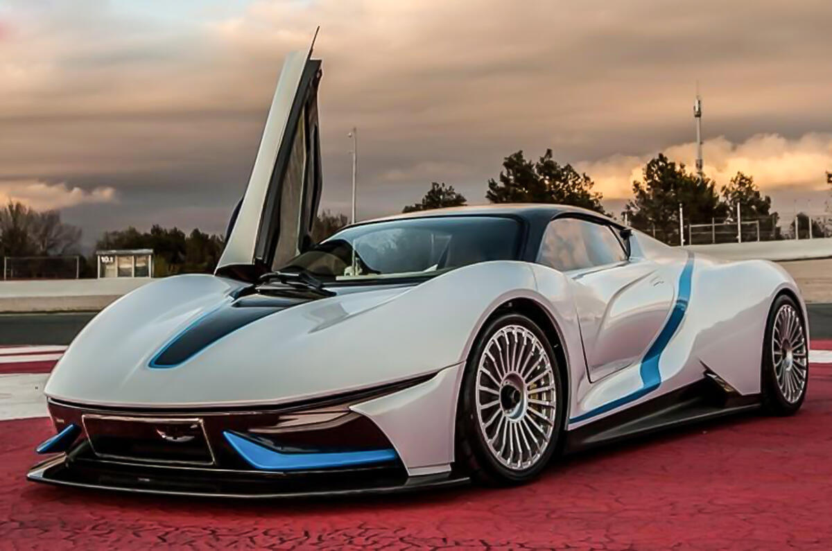 Beijing auto electric supercar